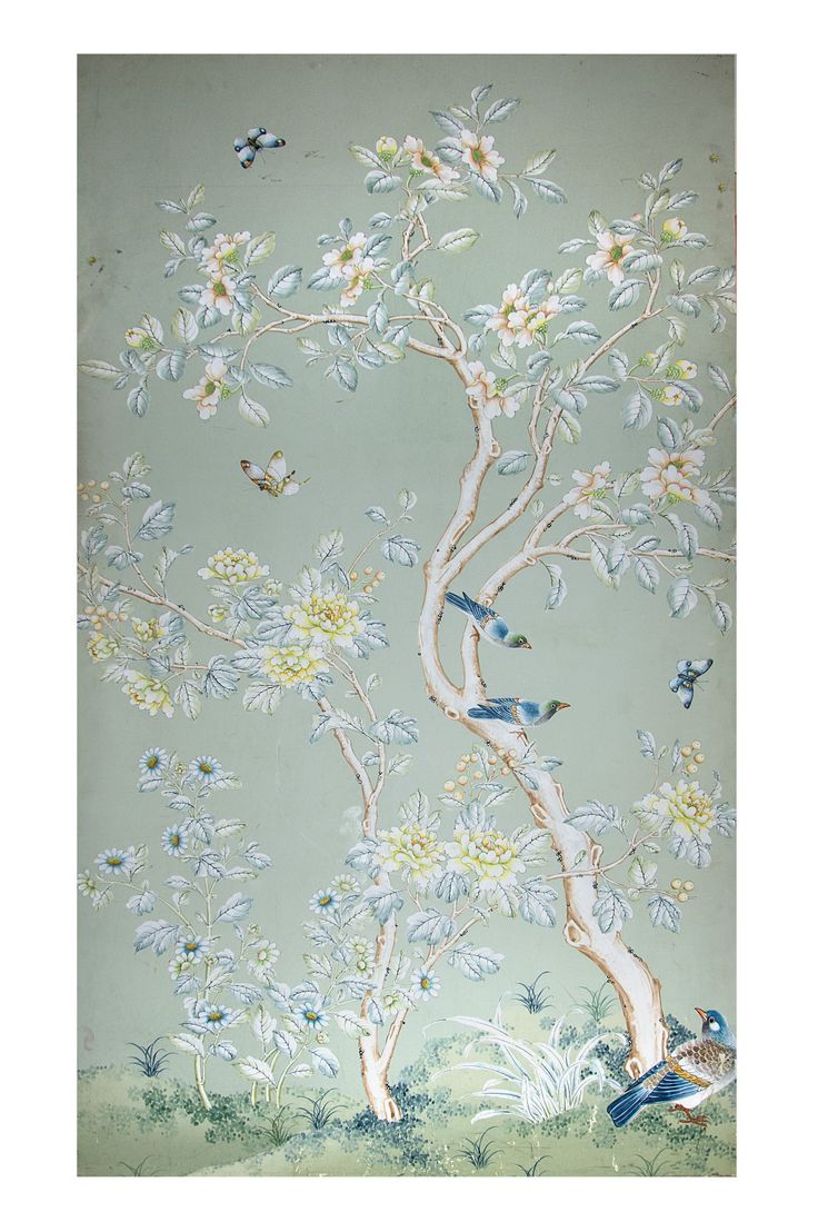 Gracie Wallpaper Panel   framed Easier alternative to papering whole 736x1099