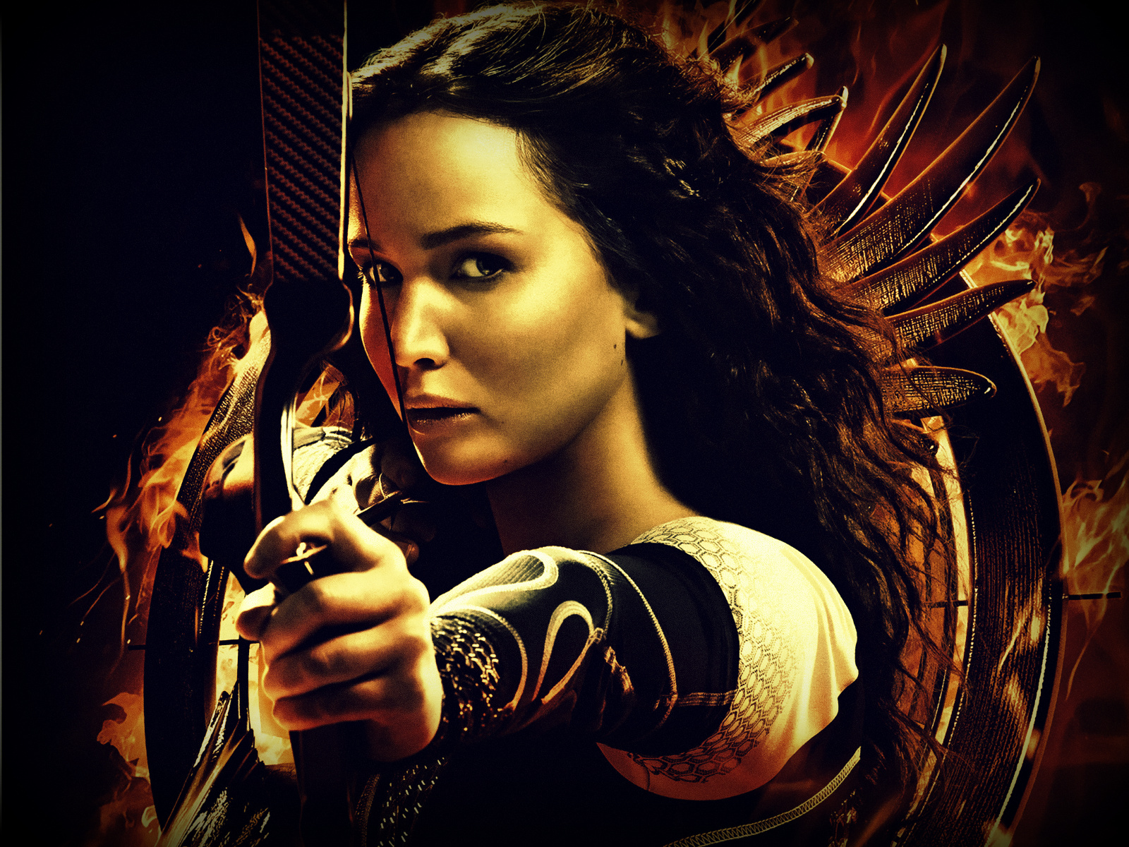 Catching Fire Wallpaper Katniss Everdeen