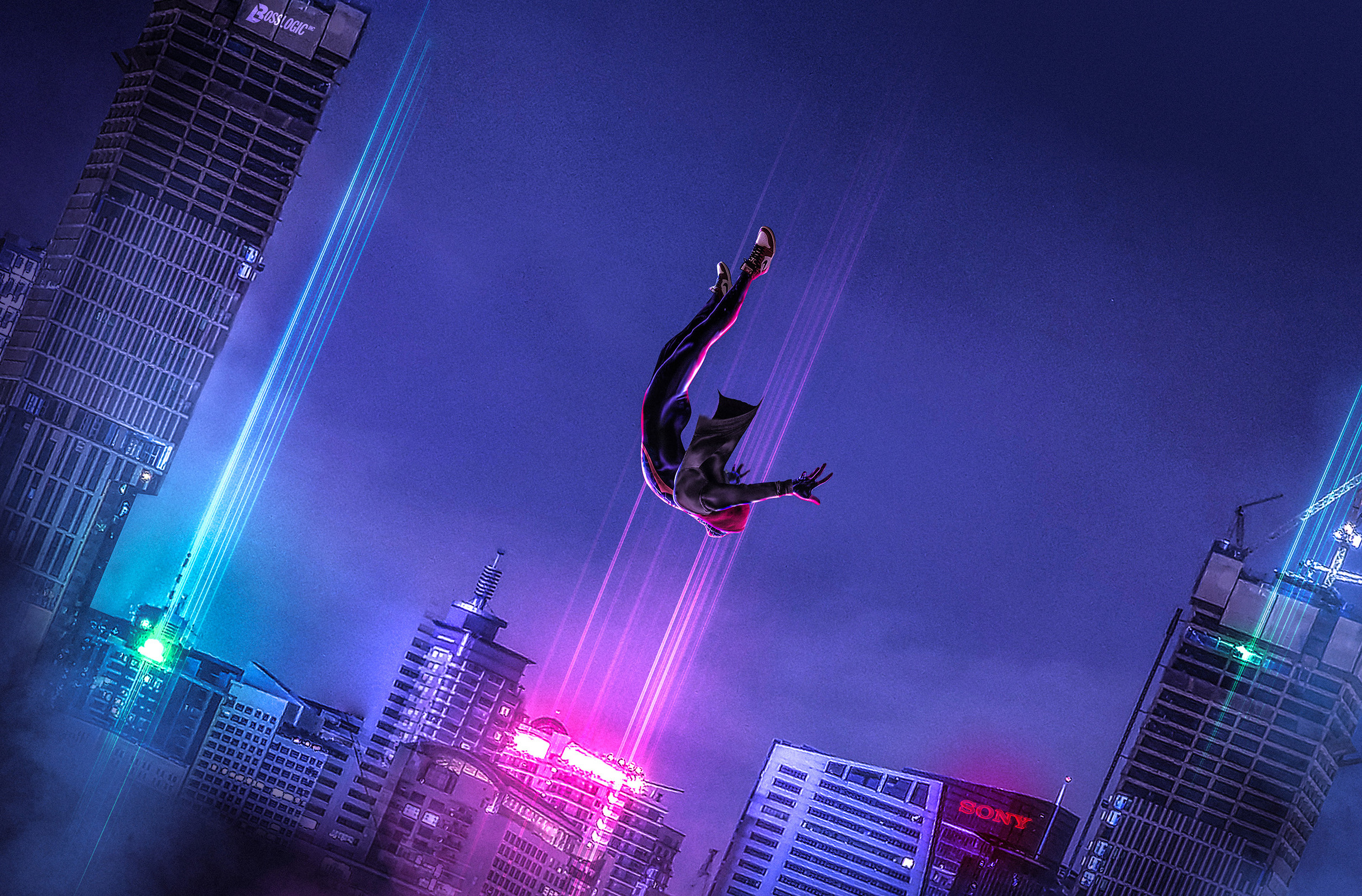Spiderman Into The Spider Verse Art HD Movies 4k Wallpaper Image
