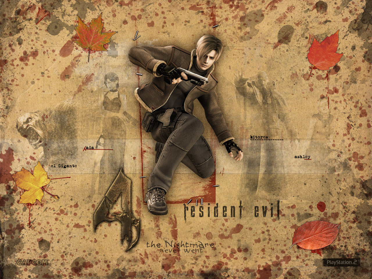 Resident Evil Leon S Kennedy Wallpaper