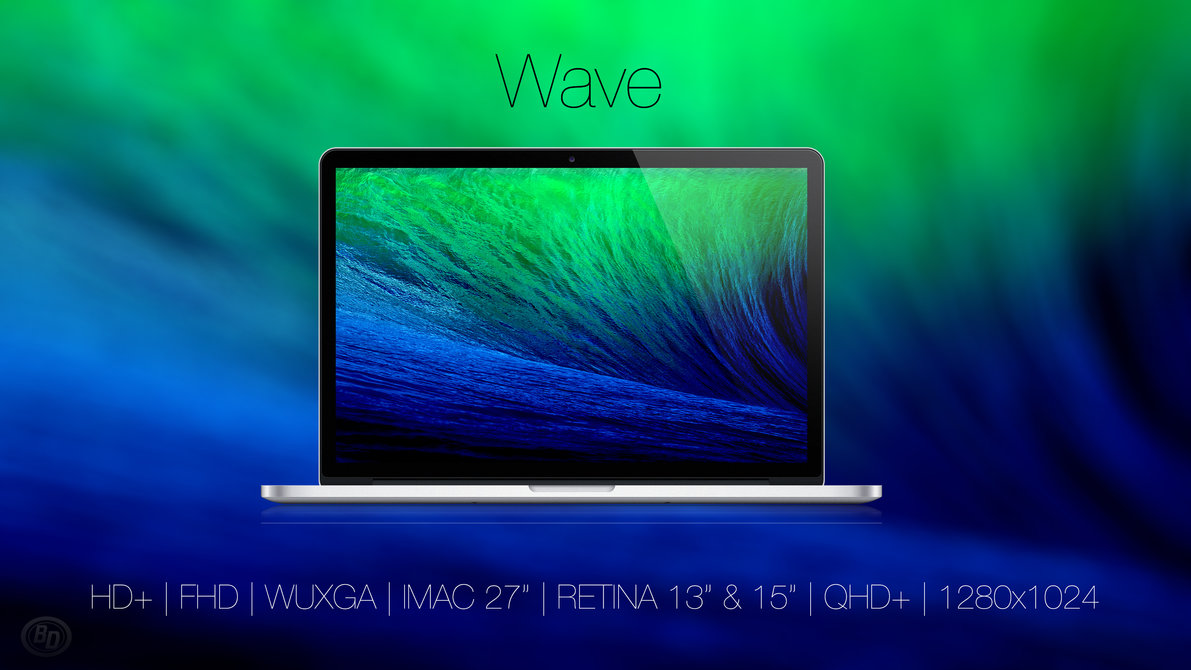 Wave Wallpaper This Is A That Originally Es With Os X