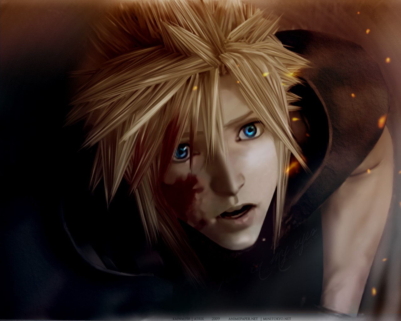  are viewing cloud strife hd wallpaper color palette tags cloud strife