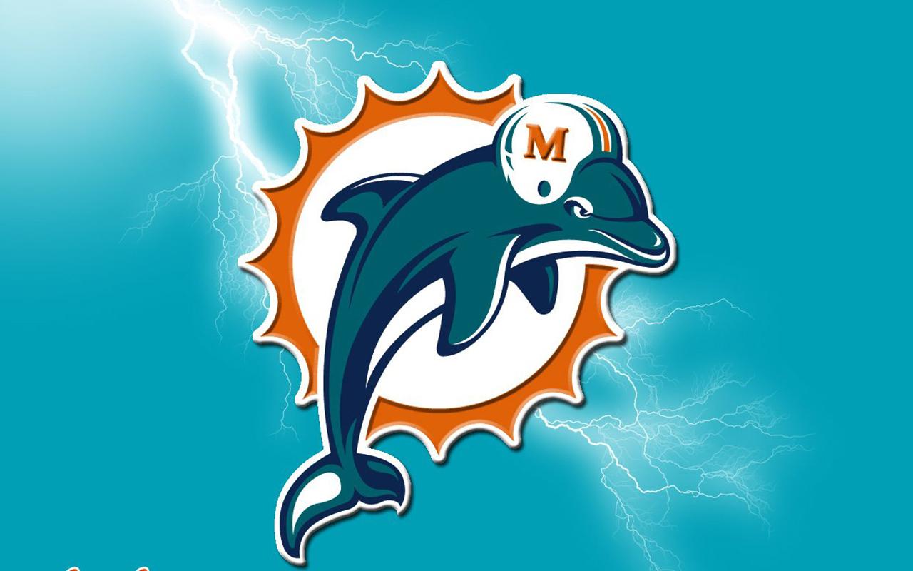 New Miami Dolphins Background Wallpaper