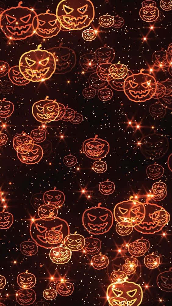 Fall Halloween iPhone Wallpaper