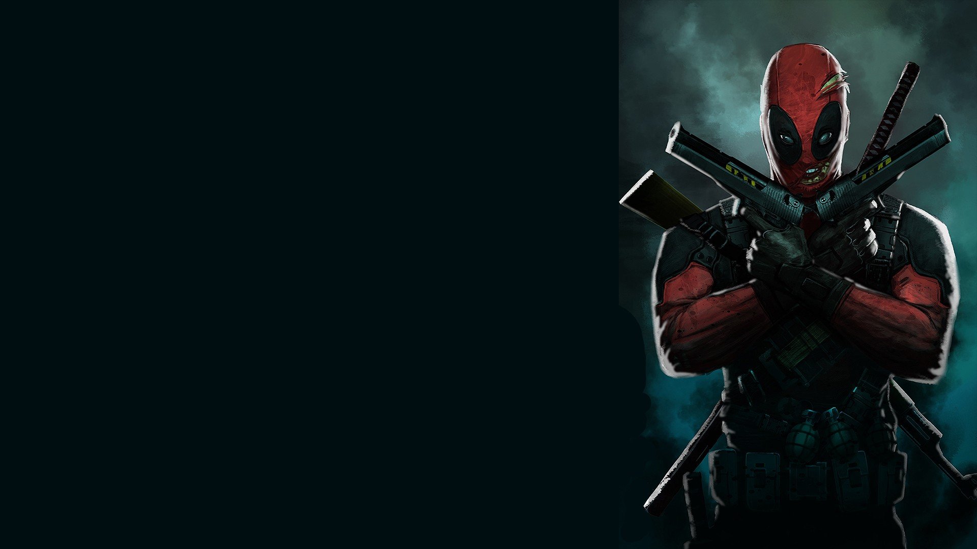Deadpool Marvel Superhero Ics Hero Warrior Action