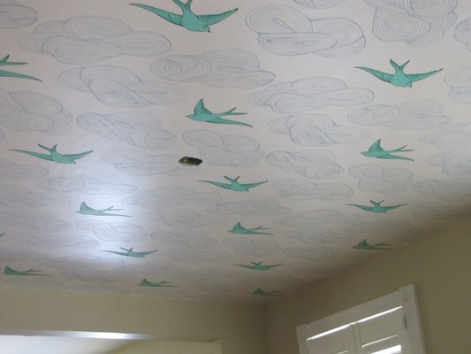 Ceiling Wallpaper For Ceilings Tedlillyfanclub