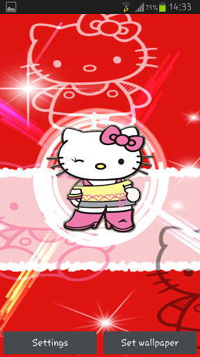 Hello Kitty Live Wallpaper For Android