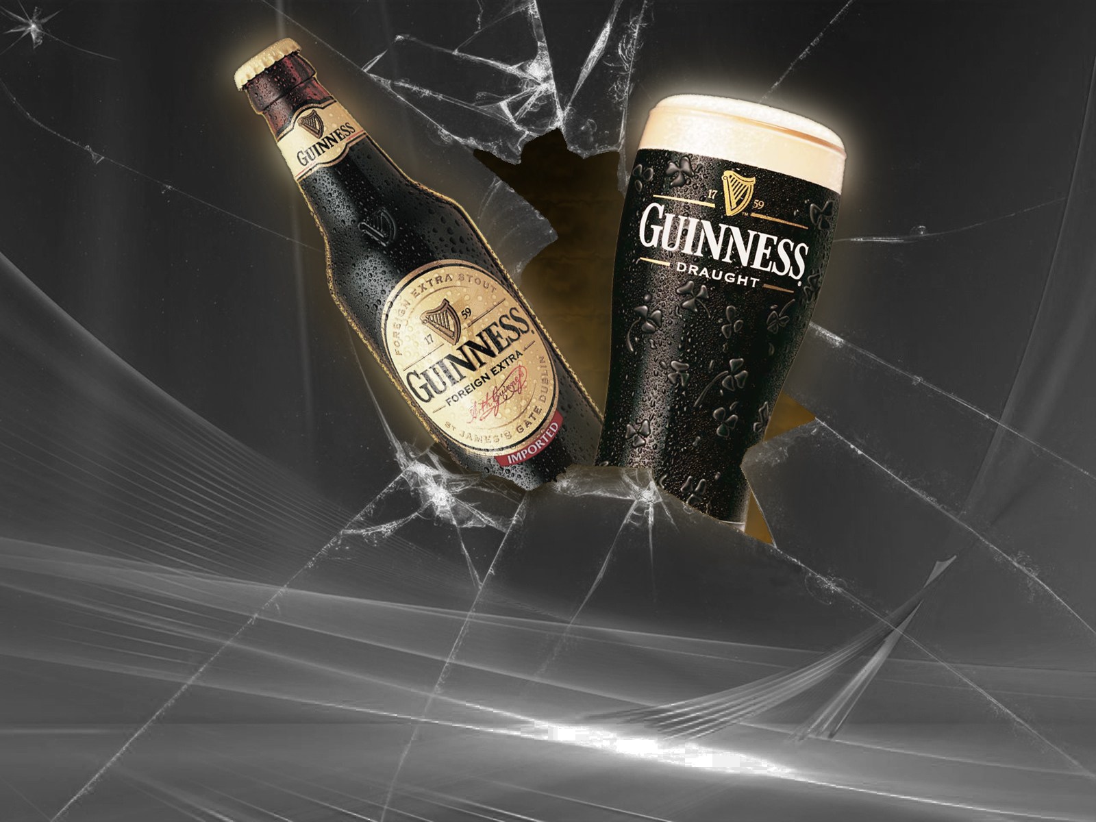 Ing Beers Guinness HD Wallpaper Color Palette Tags