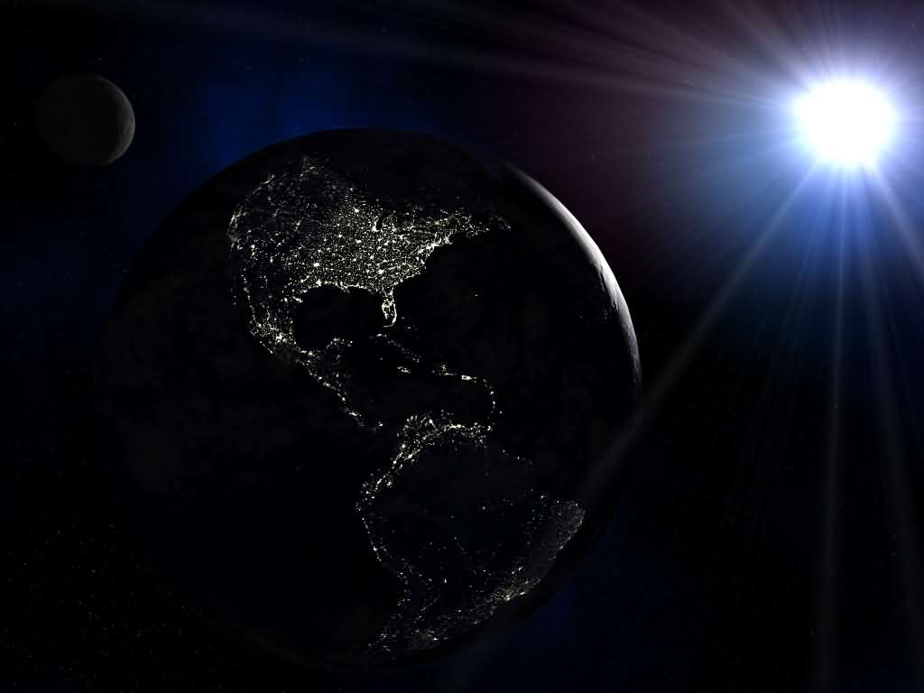 ALL PICTURES EARTH AT NIGHT WALLPAPER