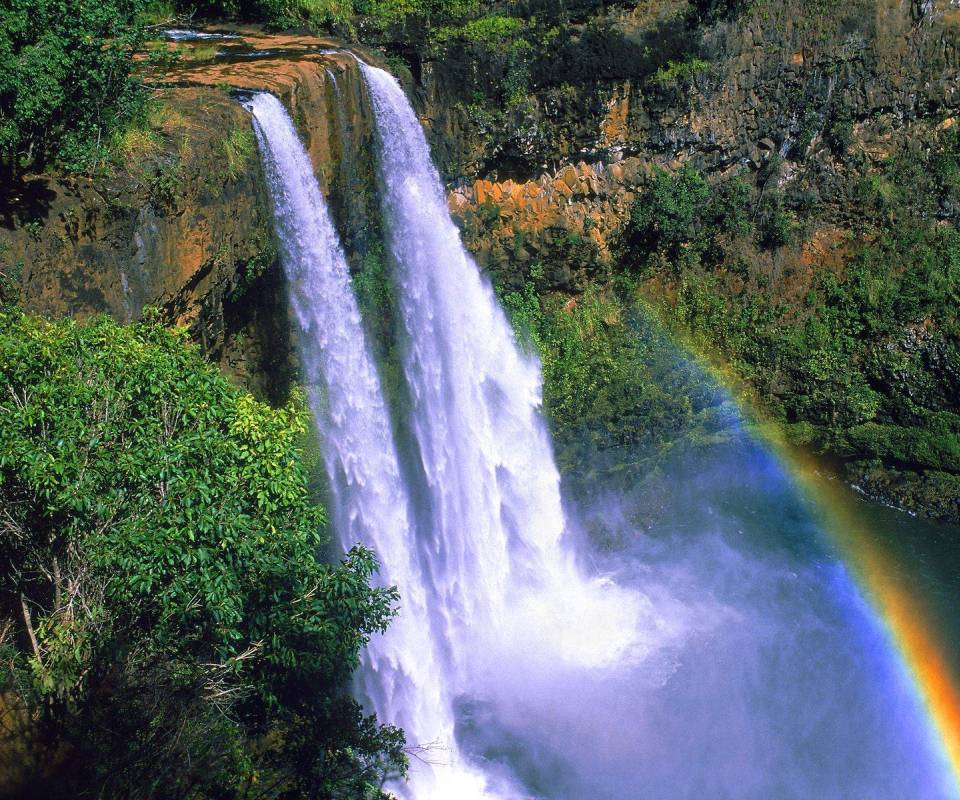 Falls Kauai Hawaii Wallpaper960x800 Wallpaper Screensaver