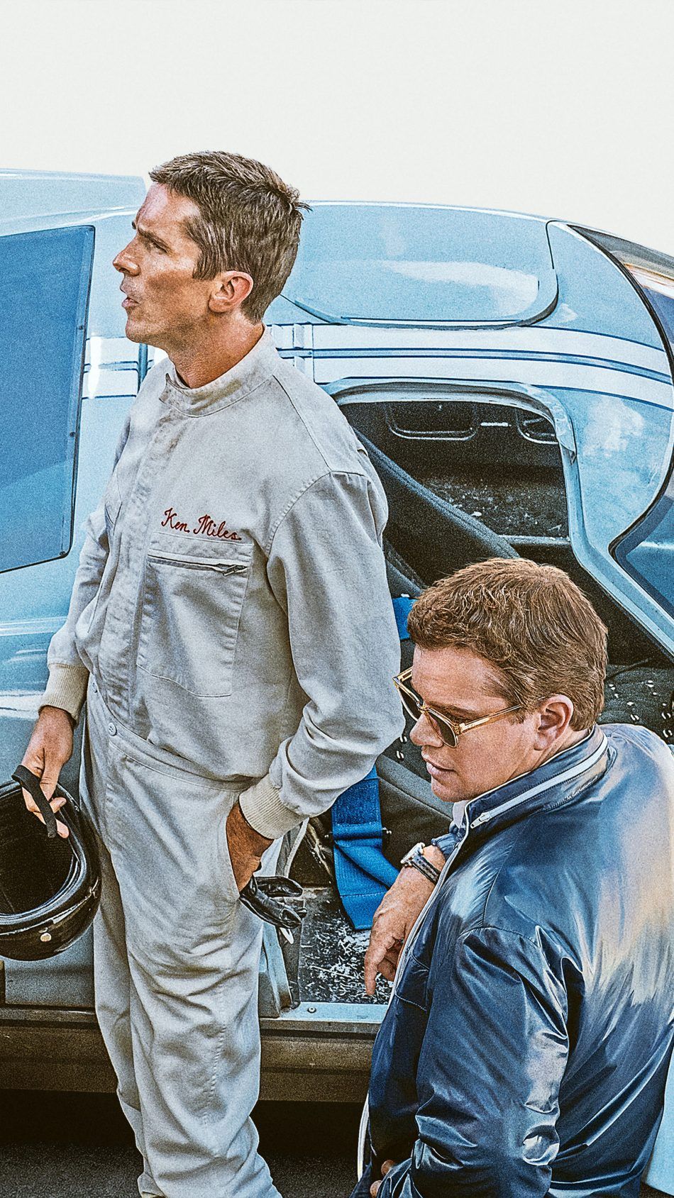 Christian Bale Matt Damon In Ford V Ferrari 4k Ultra