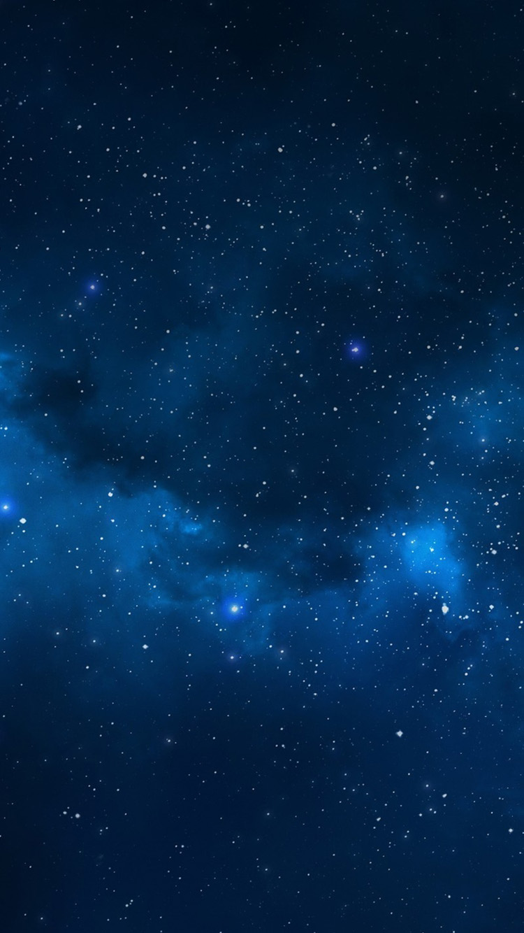 Blue Star Universe iPhone Wallpaper HD