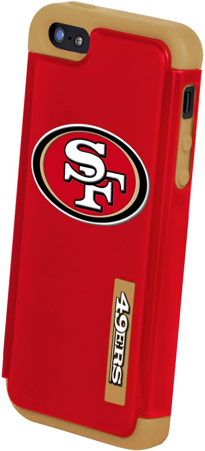 Francisco 49ers Rugged Dual Hybrid Apple iPhone And 5s Case