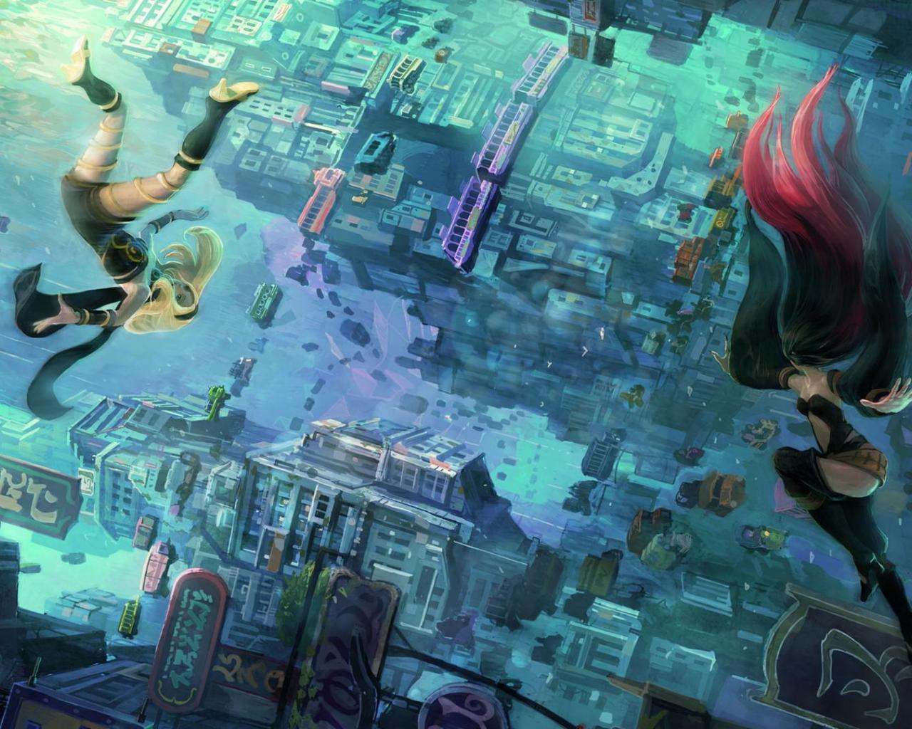 Gravity Rush High Quality And Resolution Wallpaper On
