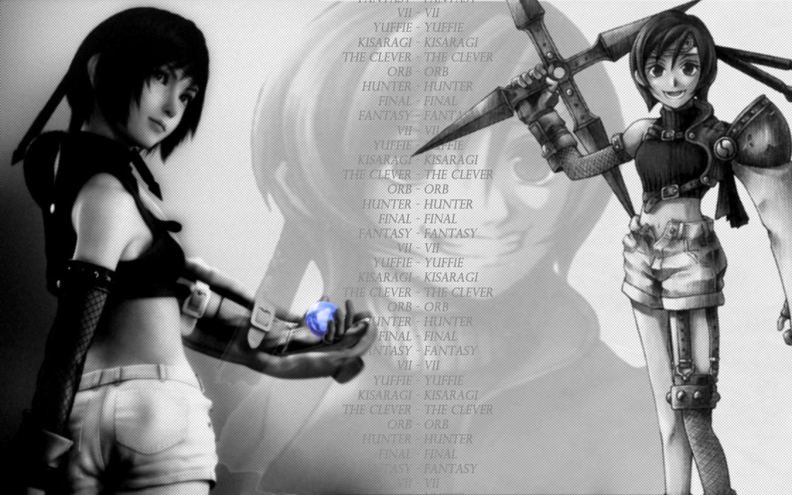 Final Fantasy Vii Photoshop Weapon Yuffie Kisaragi Wallpaper