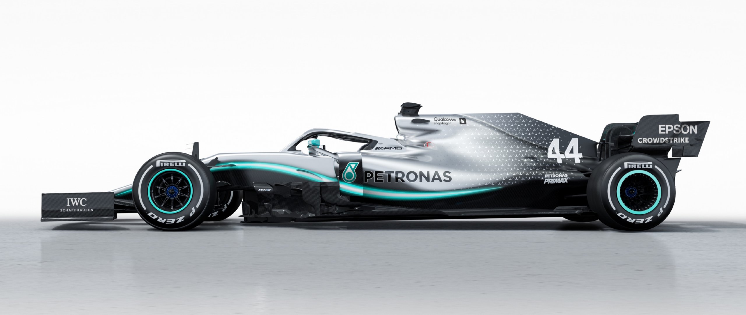 Mercedes W10 Hits The Track For First Time