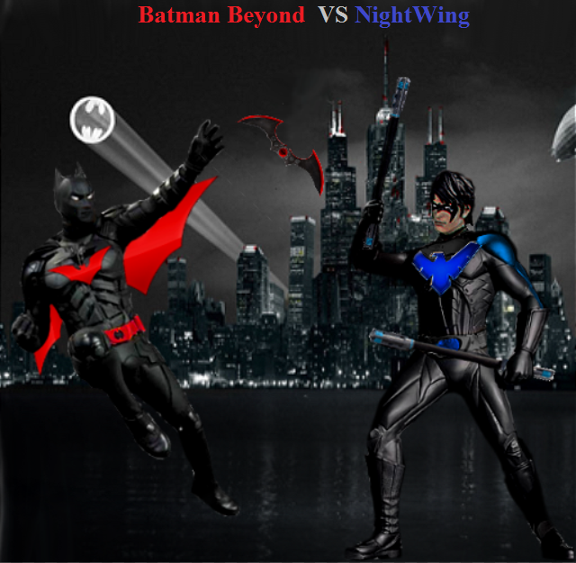 Batman Beyond Vs Nightwing By Tony Antwonio