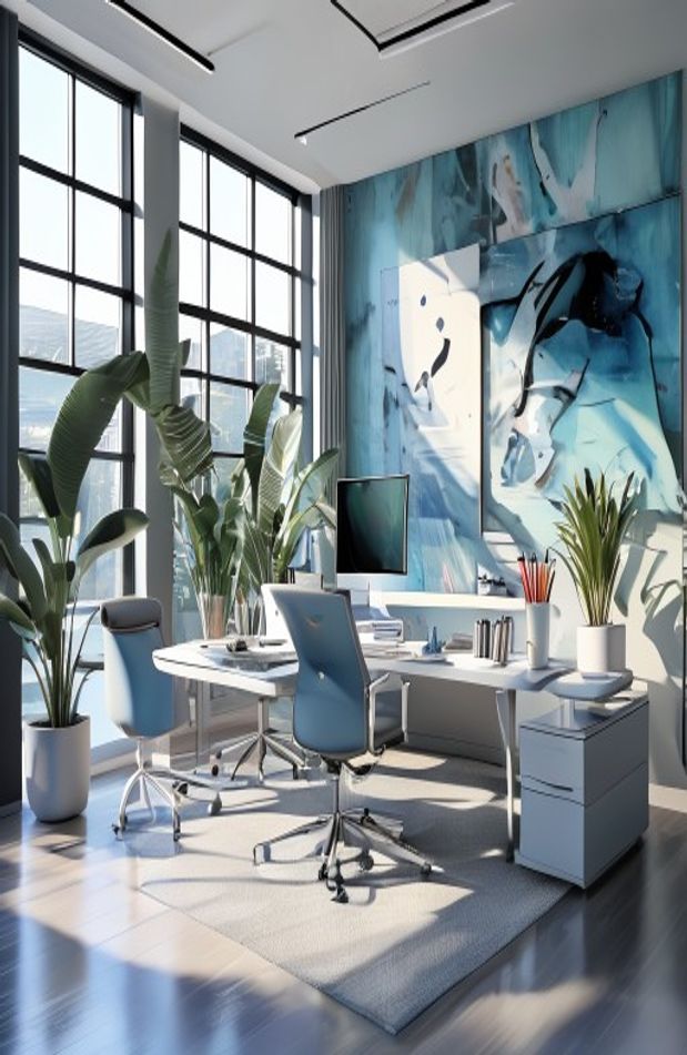 3d Office Wallpaper