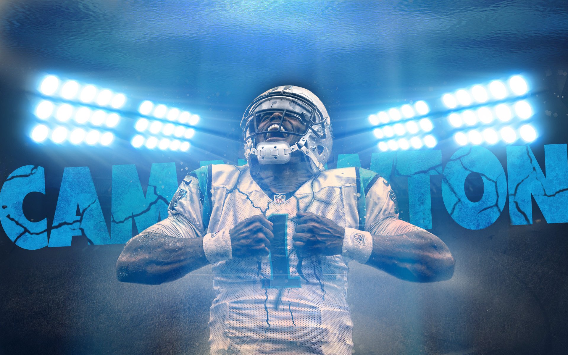 Carolina Panthers Nfl Football Tw Wallpaper