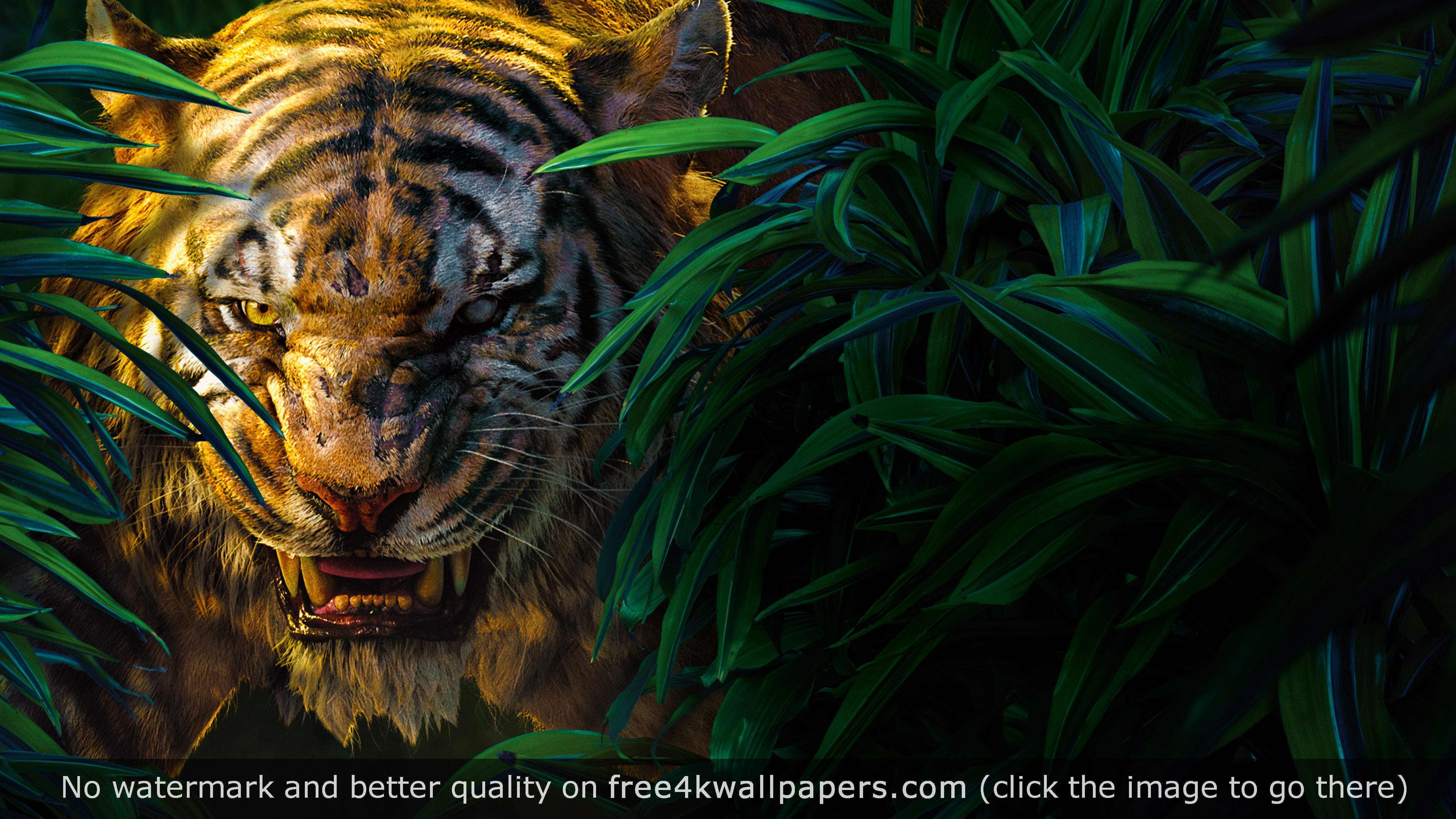 Jungle Book Shere Khan 5k 4k Wallpaper Animal