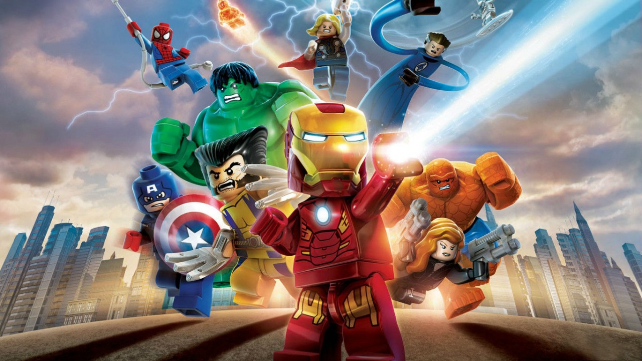 Lego Superheroes Wallpaper