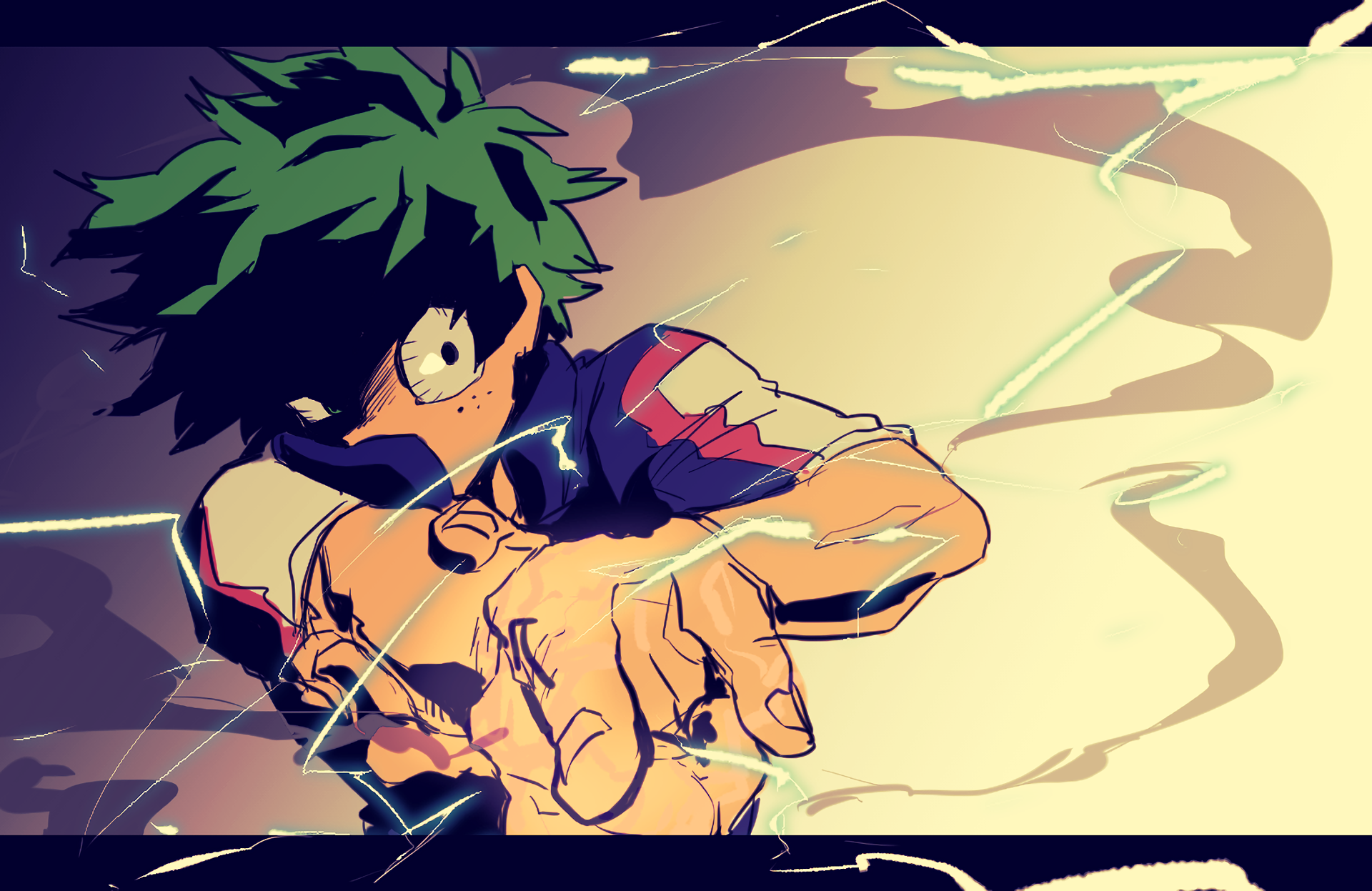 Izuku Midoriya Anime My Hero Academia HD Wallpaper