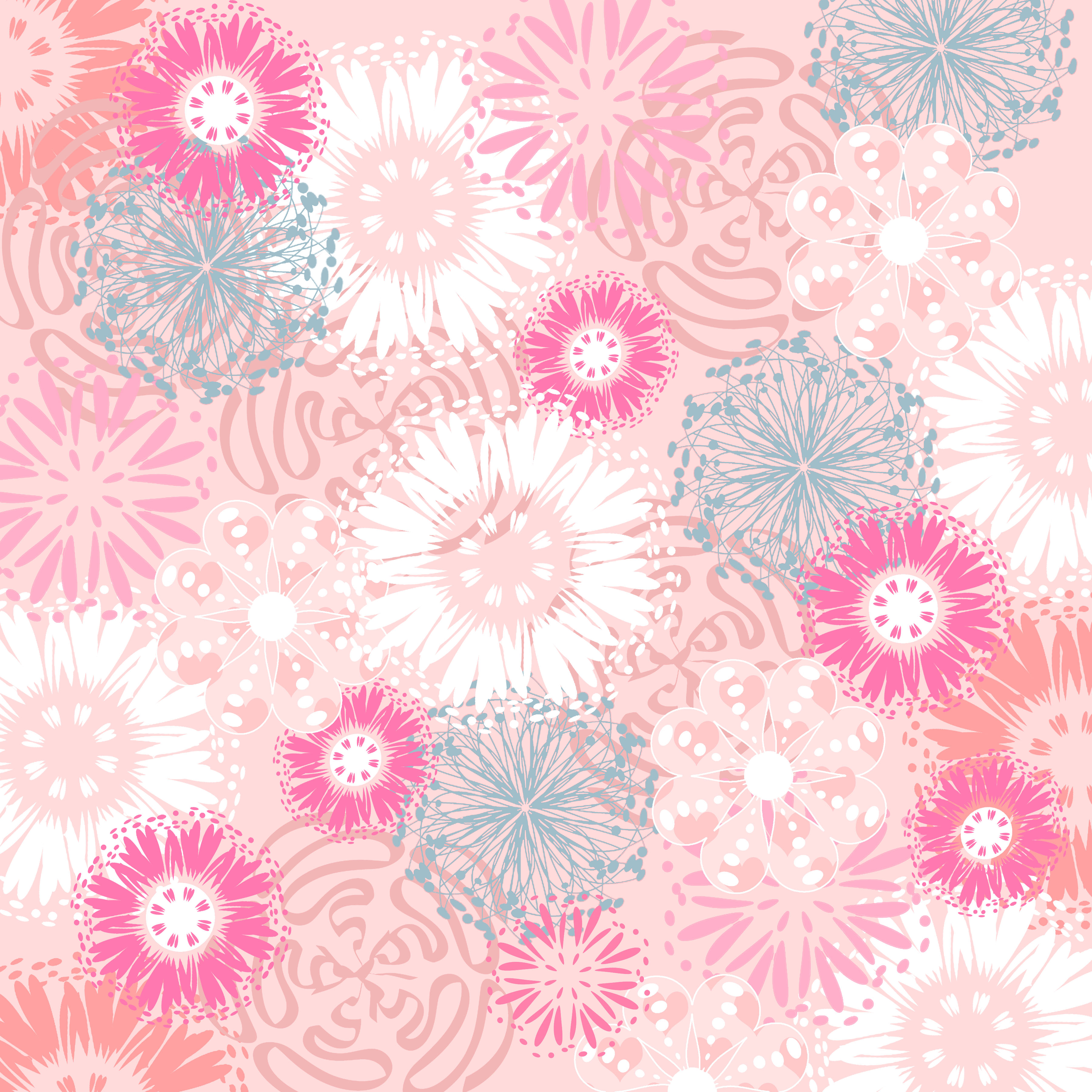 Pink And Flowery Scrapbook Printable Sheet Arts Crafts Me