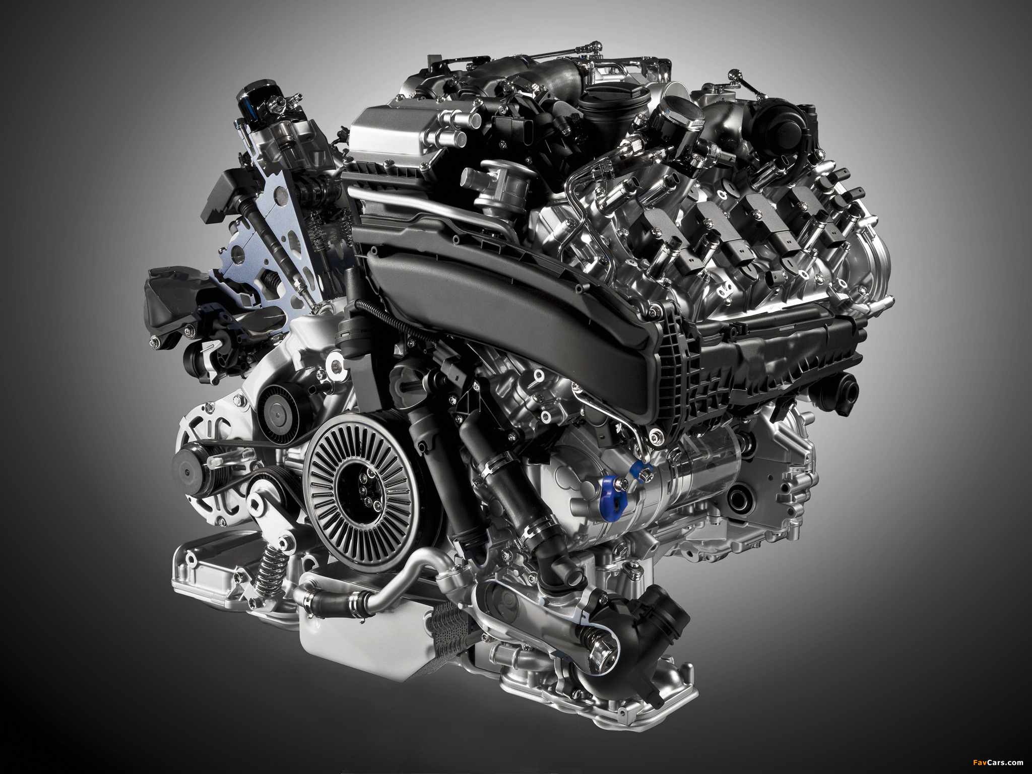 Engines Audi S8 V8t Wallpaper