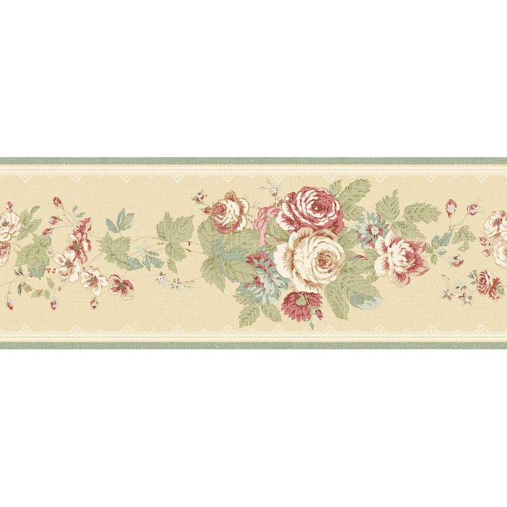 Victorian Rose Wallpaper Border Source Url Lowes Pd