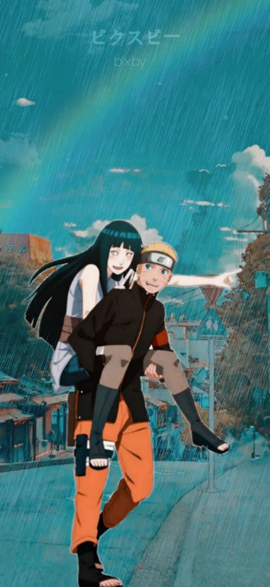 Naruto And Hinata Aesthetic Anime Couple Wallpaper