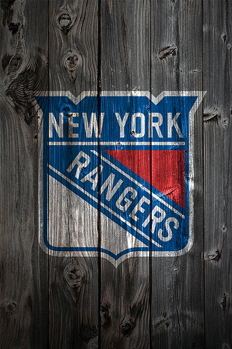 New York Rangers Wood iPhone Background Photo Sharing
