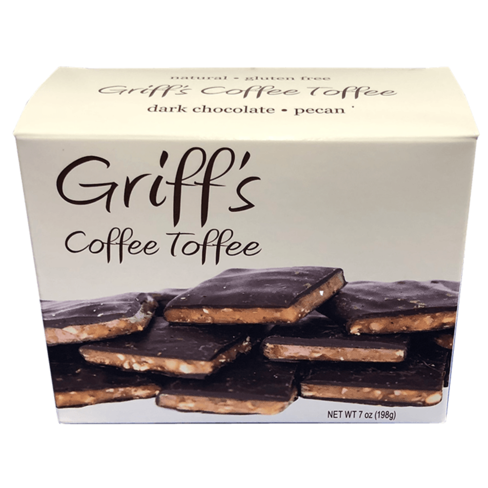 Dark Chocolate And Pecan Toffee With A Hit Of Espresso Handmade