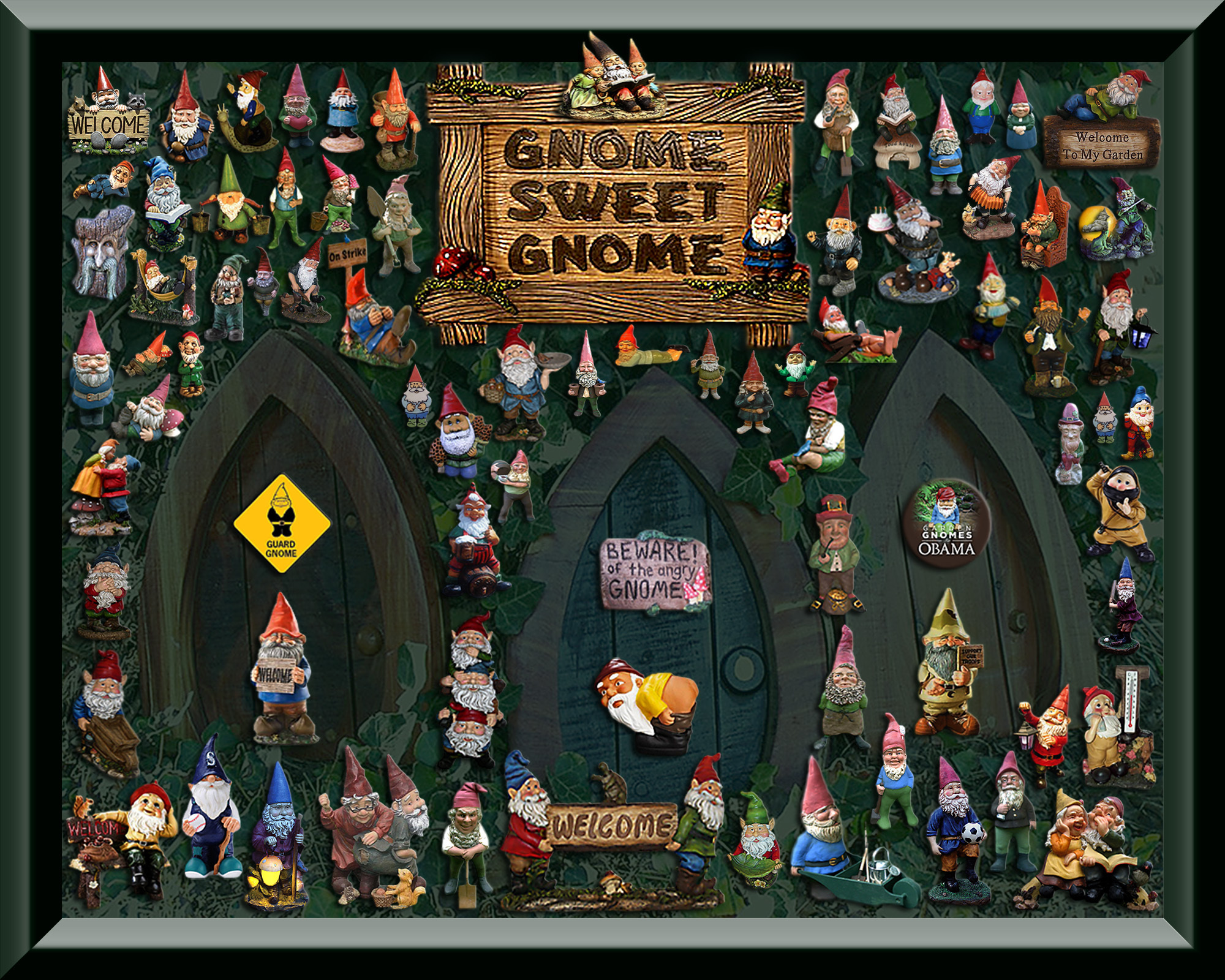 Gnomes Wallpaper