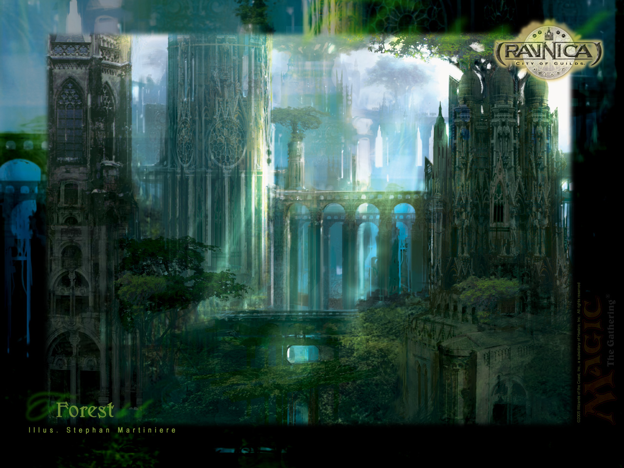 Wallpaper Of The Week Ravnica Forest