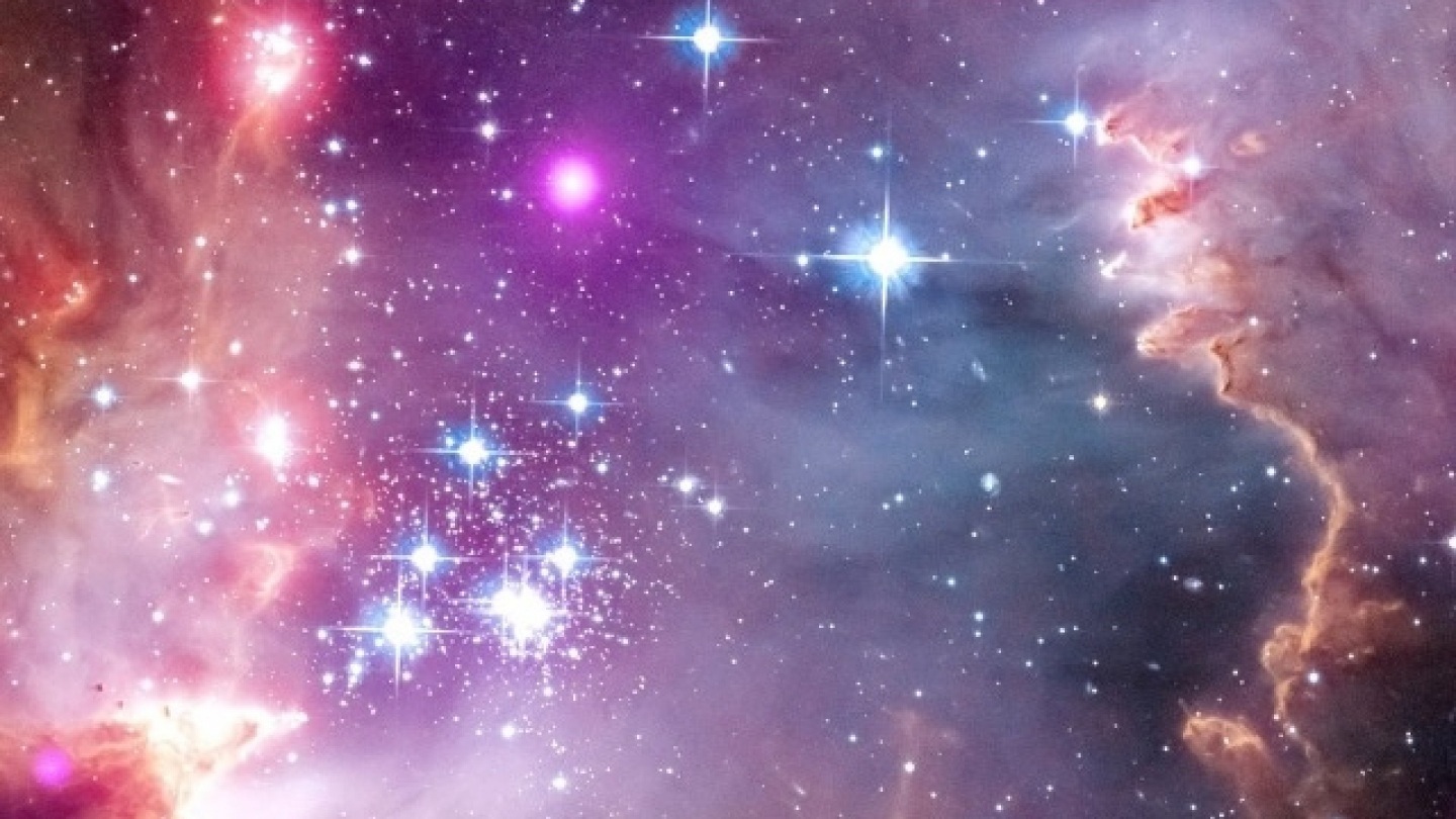 Teenage Cute Galaxy Background Wallpaper