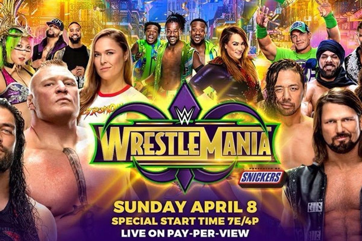Wrestlemania Time Tv Schedule Matches For Wwe S Ppv Event