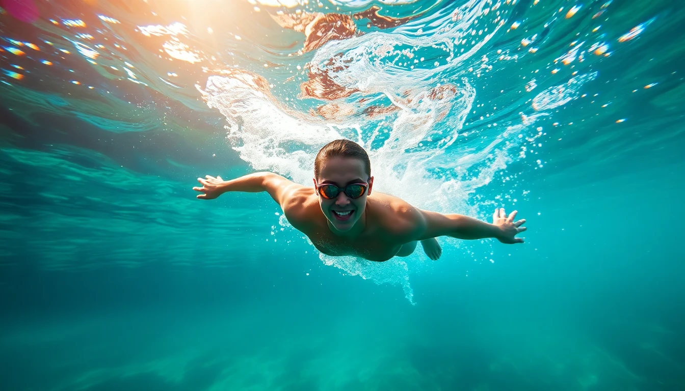 Swimmer Wallpaper