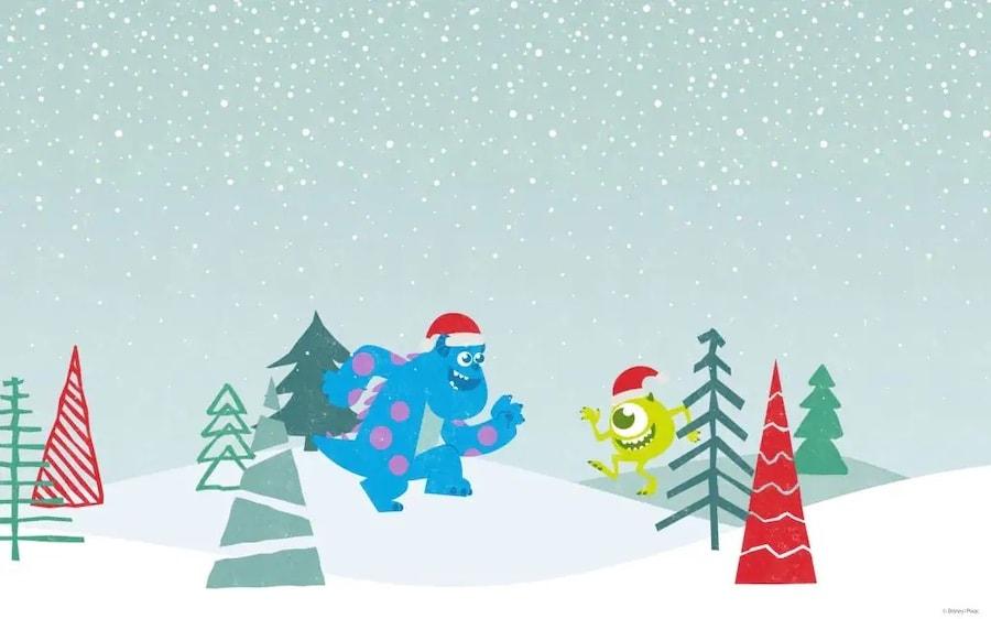 New Disney Holiday Wallpaper And More To Spread Digital Cheer