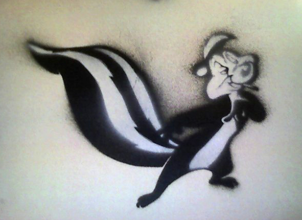 Wallpaper Pepe Le Pew Tattoo Pictures
