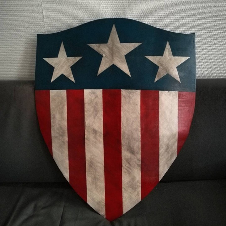 Captain America Shield Ww2 Von Tom V