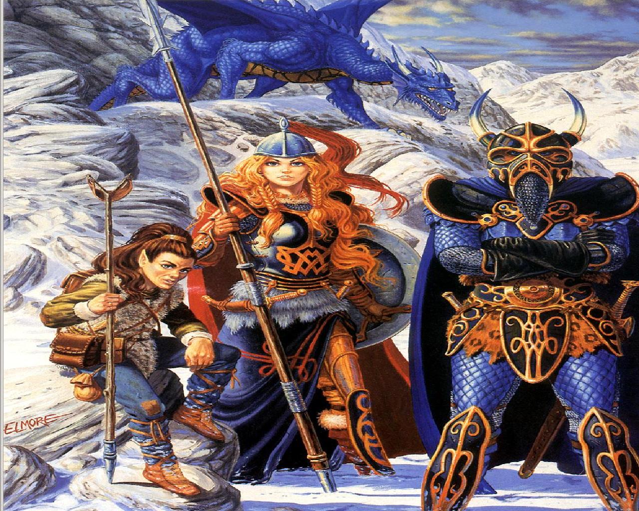 DragonlanceDragons of Winter Night wallpaper   ForWallpapercom