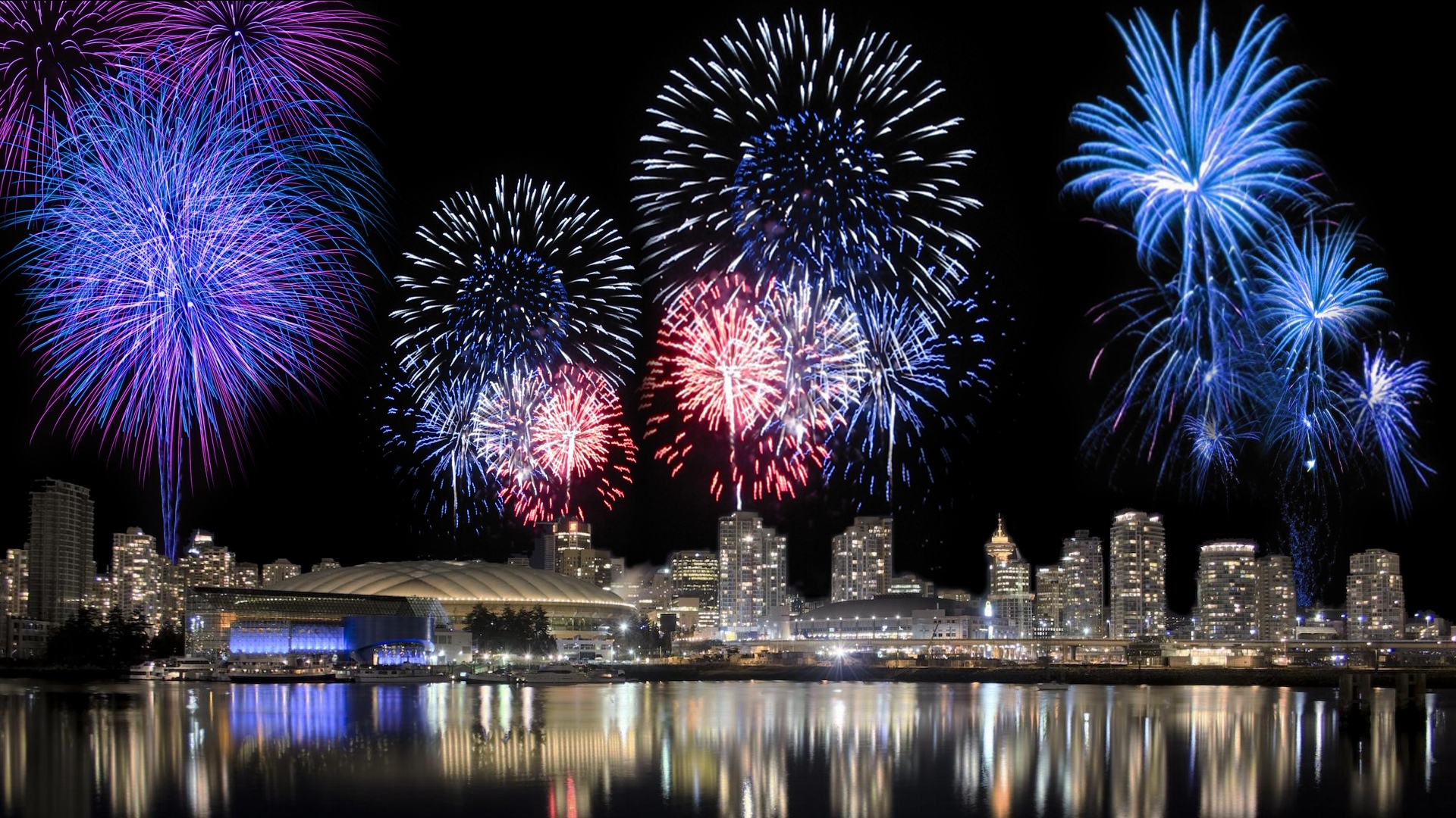 Animated Fireworks Background HD Pictures In High Definition