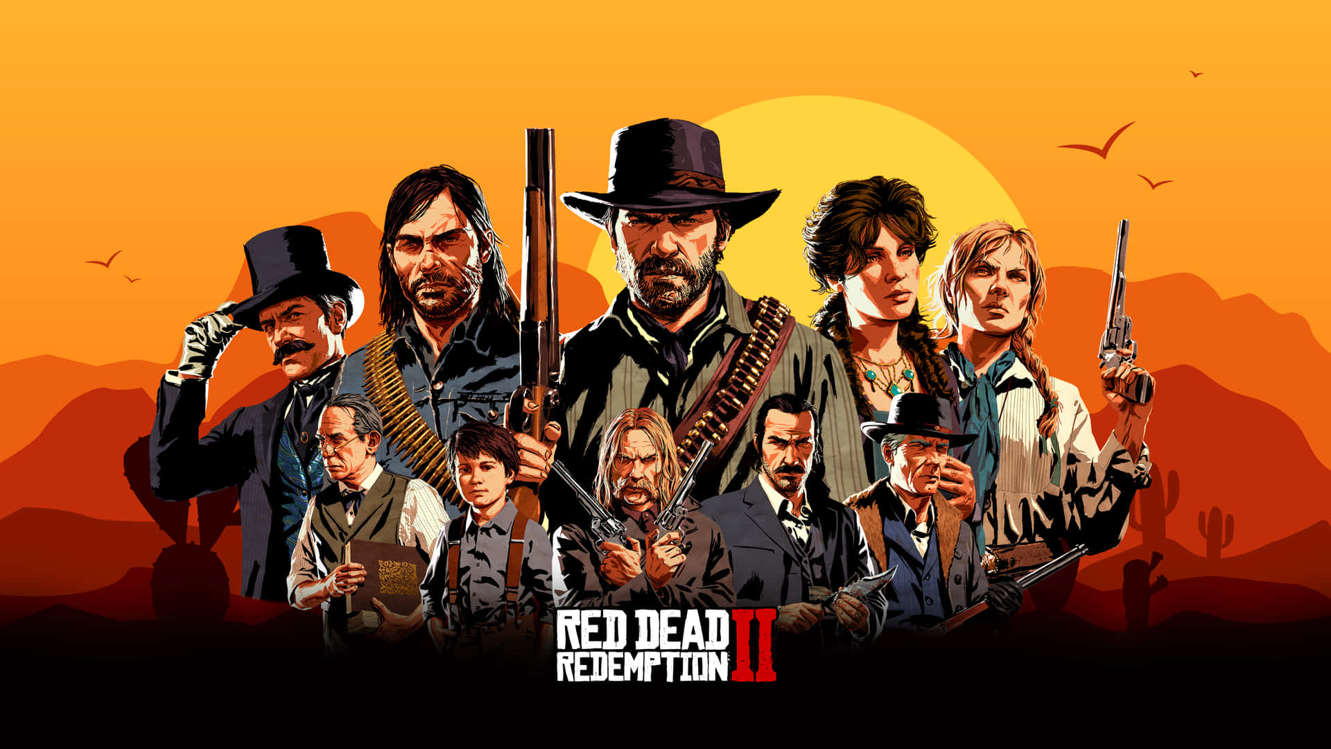 Red Dead Redemption 4k Wallpaper