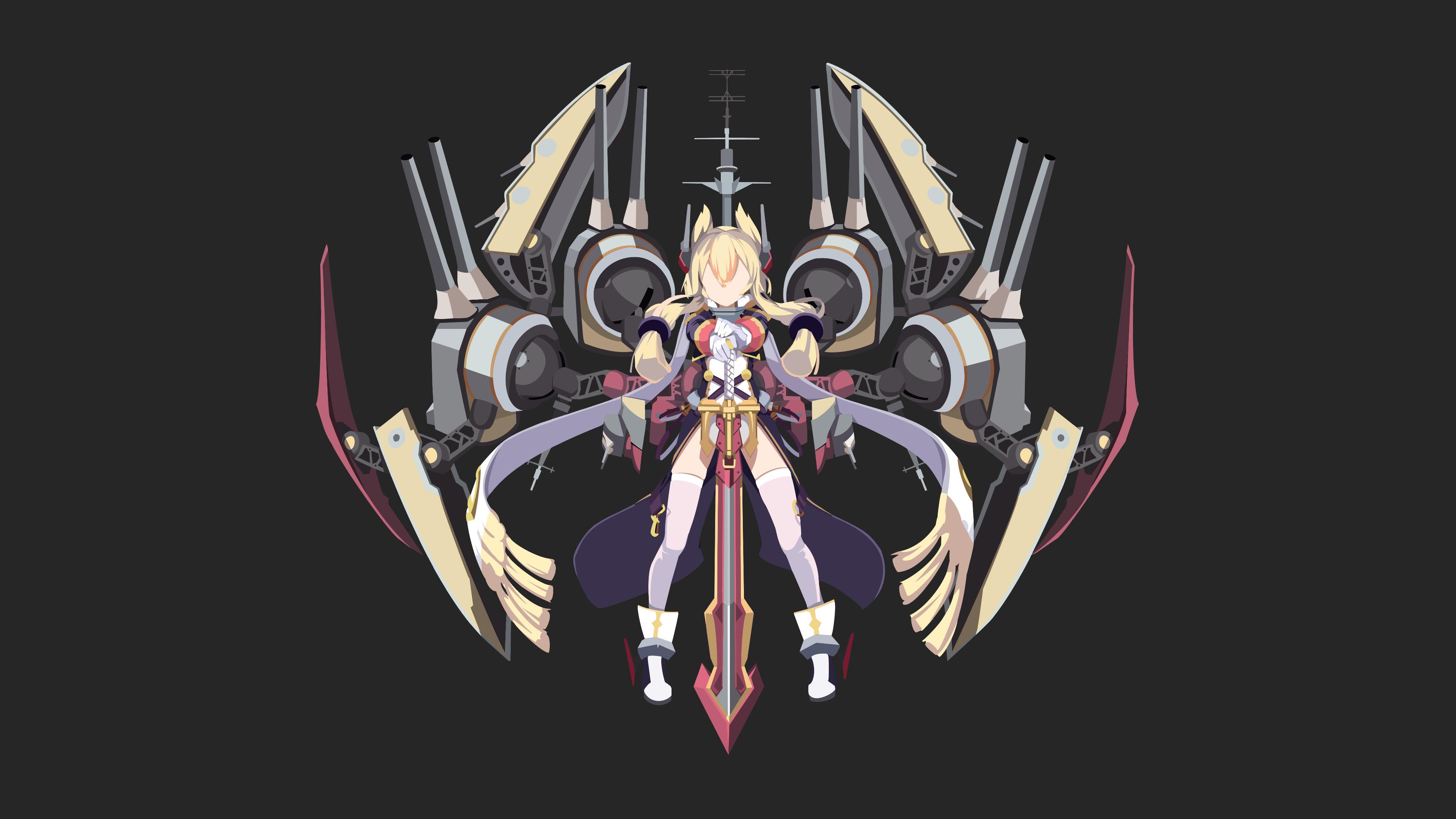 Anime Azur Lane 4k Ultra HD Wallpaper By Sentashi