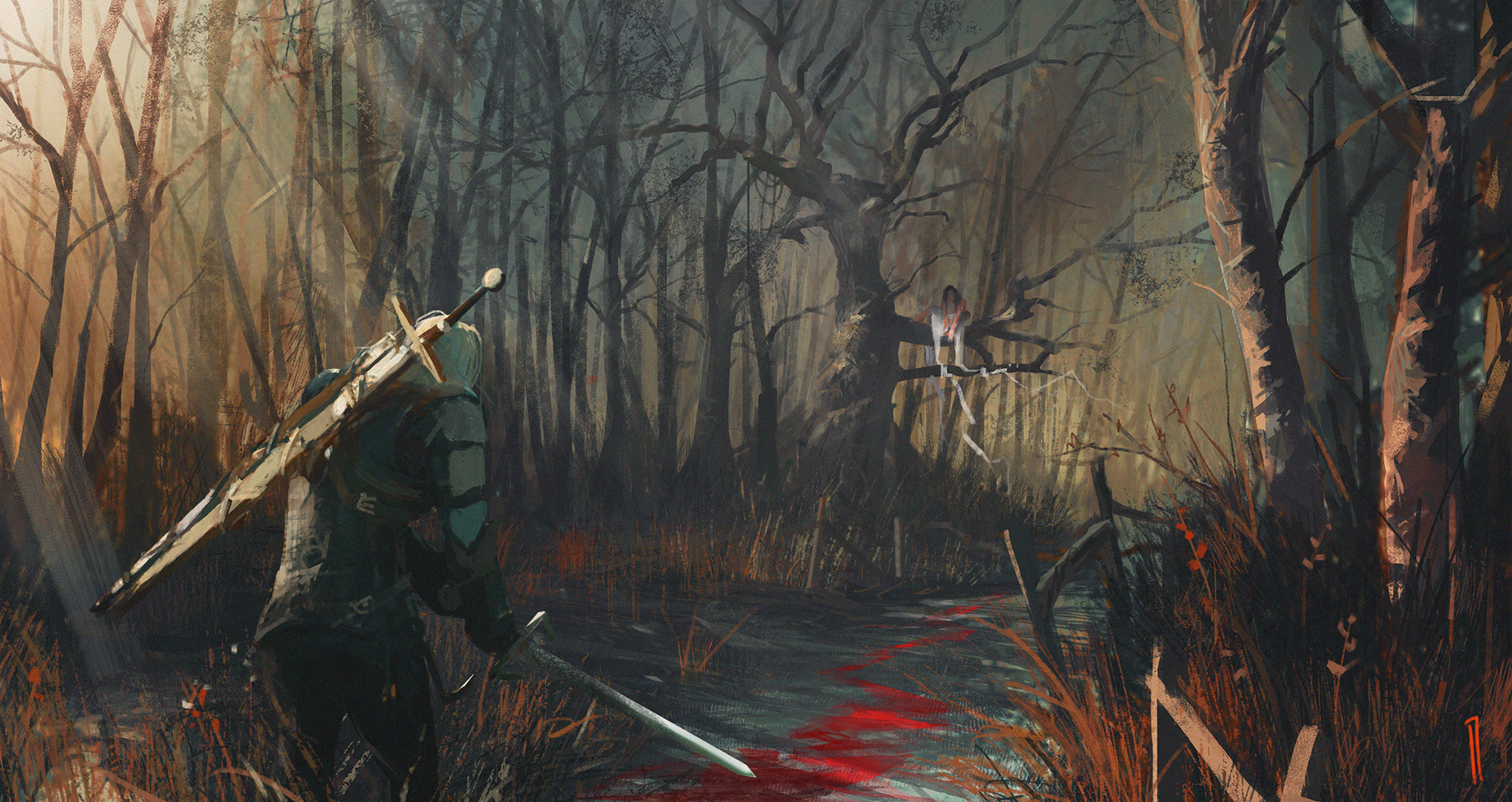 The Witcher HD Wallpaper