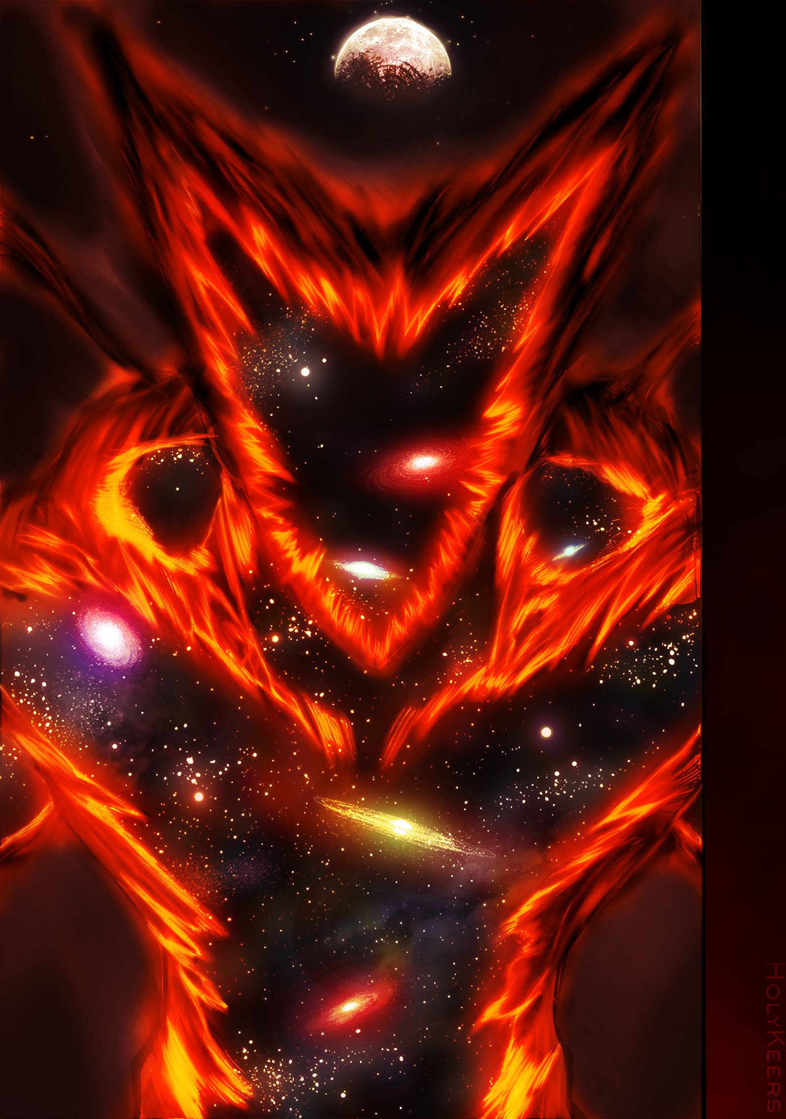 Cosmic Garou vs Saitama Manga Live Wallpaper