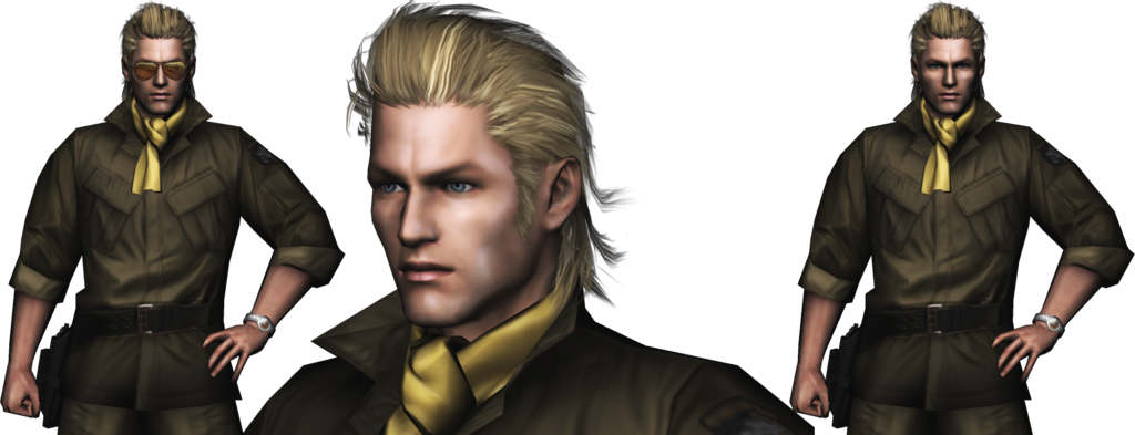 Mgs Peace Walker Kazuhira Miller Without Glasses By Sidneymadmax On