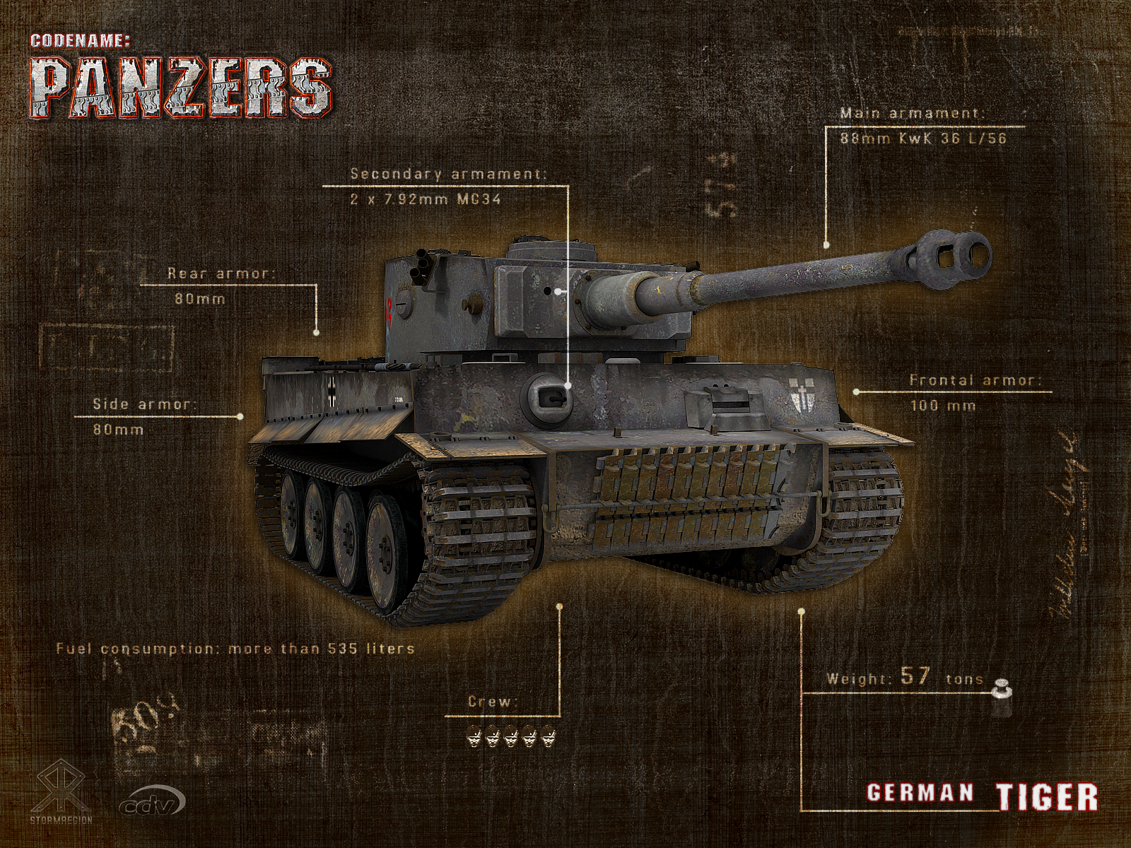 Feed Content Codename Panzers Wallpaper Tiger Original