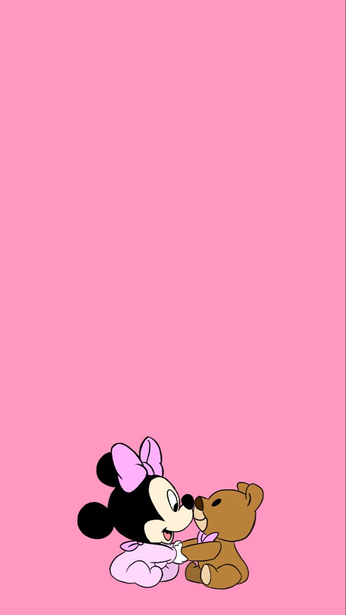 Galerie Official Disney Mickey Mouse Logo Pattern Cartoon Childrens  Wallpaper MK3015-4 - Pink | I Want Wallpaper