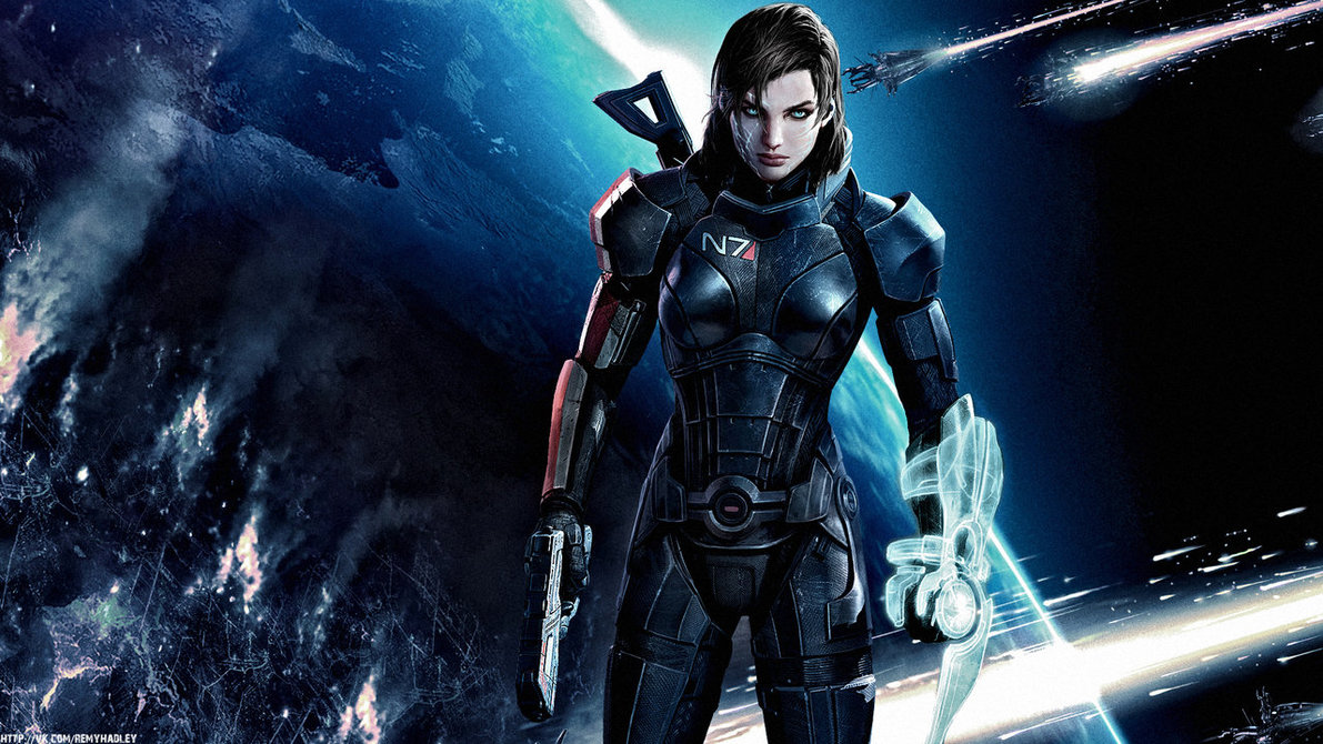 Mass Effect Shepard Women Wallpapers  Wallpaper Cave